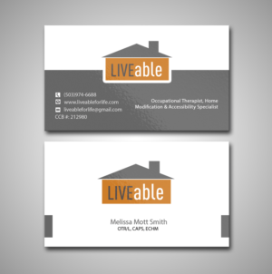 Business Card Design by Pixi Dust for LiveAble LLC | Design: #13513665