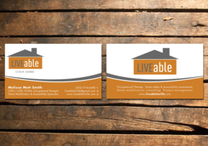 Business Card Design by Verified artistry (Design garden) for LiveAble LLC | Design: #13355291