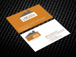 Business Card Design by Verified artistry (Design garden) for LiveAble LLC | Design: #13355294