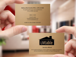 Business Card Design by Creations Box 2015 for LiveAble LLC | Design: #13287144