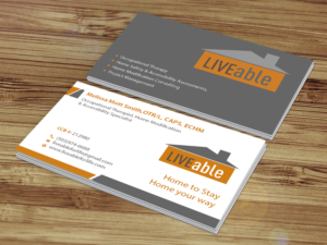 Business Card Design by Creations Box 2015 for LiveAble LLC | Design: #13287149