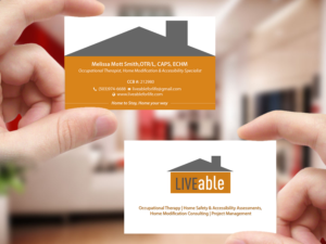 Business Card Design by Creations Box 2015 for LiveAble LLC | Design: #13287151