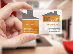Business Card Design by Creations Box 2015 for LiveAble LLC | Design: #13287156