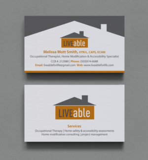Business Card Design by chandrayaan.creative for LiveAble LLC | Design: #13278463