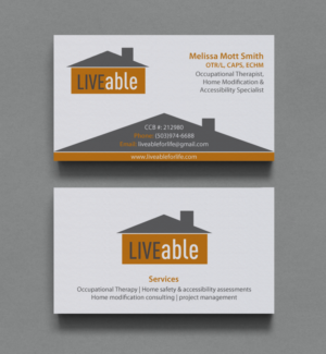 Business Card Design by chandrayaan.creative for LiveAble LLC | Design: #13278465