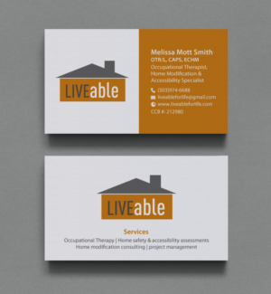 Business Card Design by chandrayaan.creative for LiveAble LLC | Design: #13278468