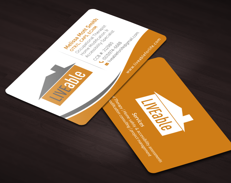 Visitenkarten-Design von chandrayaan.creative für LiveAble LLC | Design #13284323