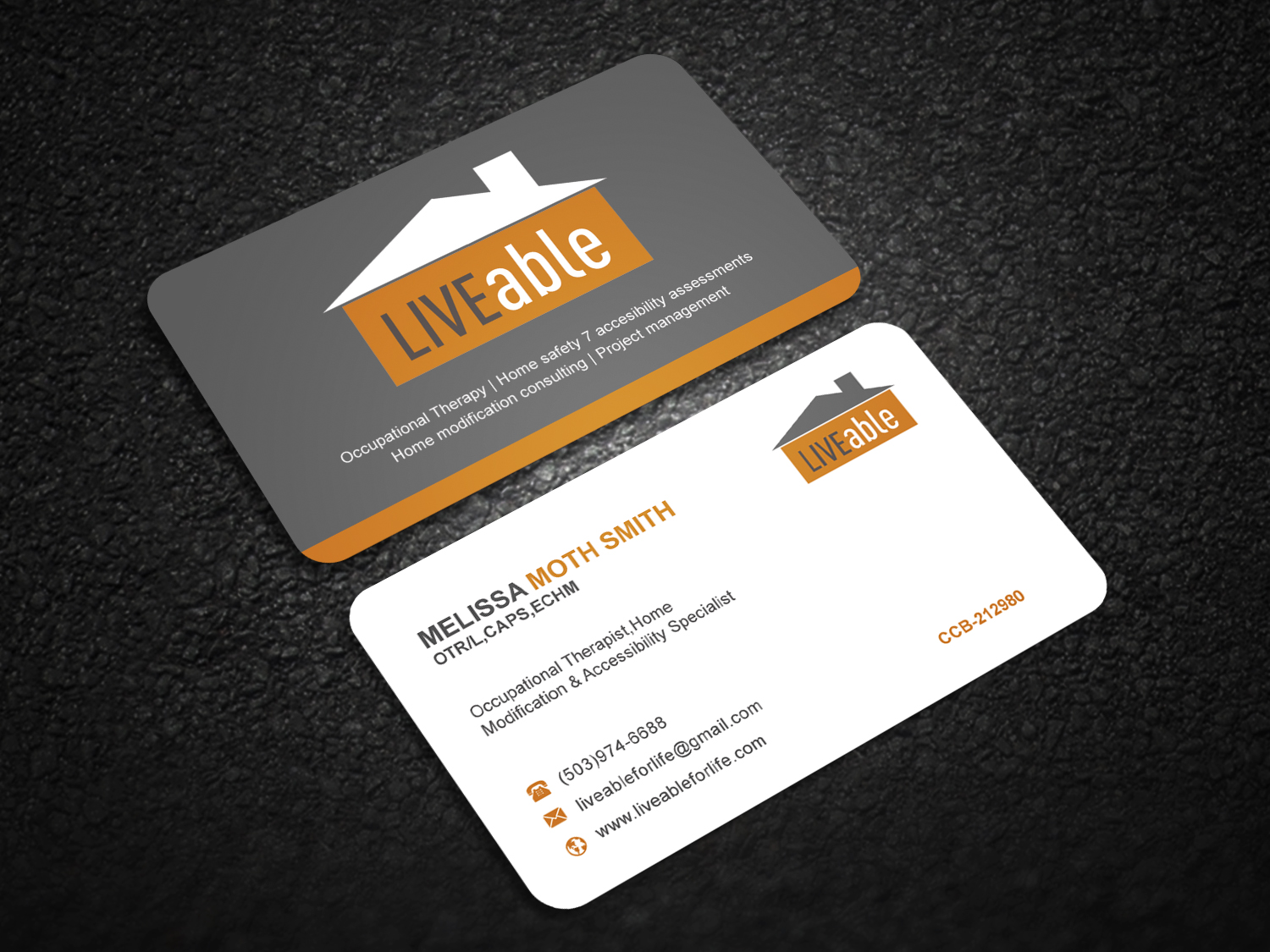 Visitenkarten-Design von Graphic Flame für LiveAble LLC | Design #13332855