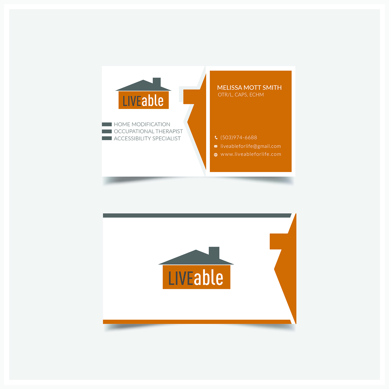 Business Card Design by bdesigner9 for LiveAble LLC | Design #13298939
