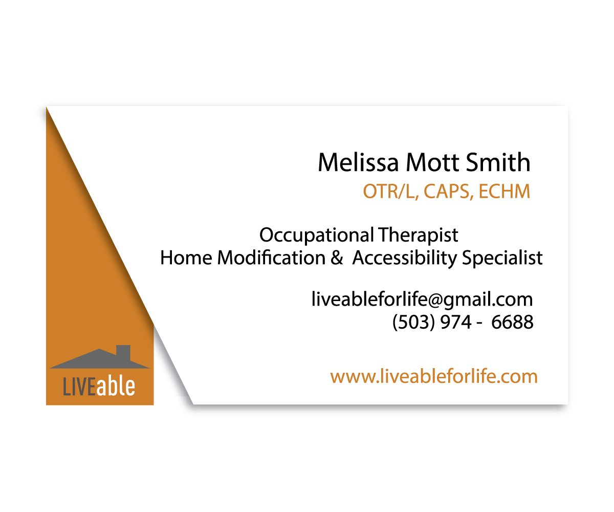 Business Card Design by obradovicnadja88 for LiveAble LLC | Design #13299660
