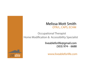 Business Card Design by obradovicnadja88 for LiveAble LLC | Design: #13299793