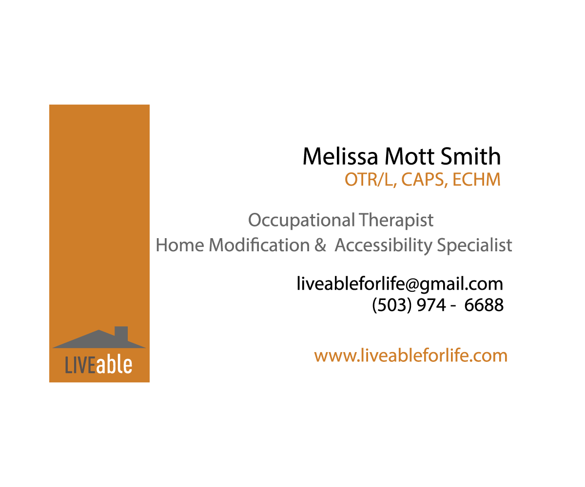 Diseño de Tarjeta de Presentación por obradovicnadja88 para LiveAble LLC | Diseño #13299802