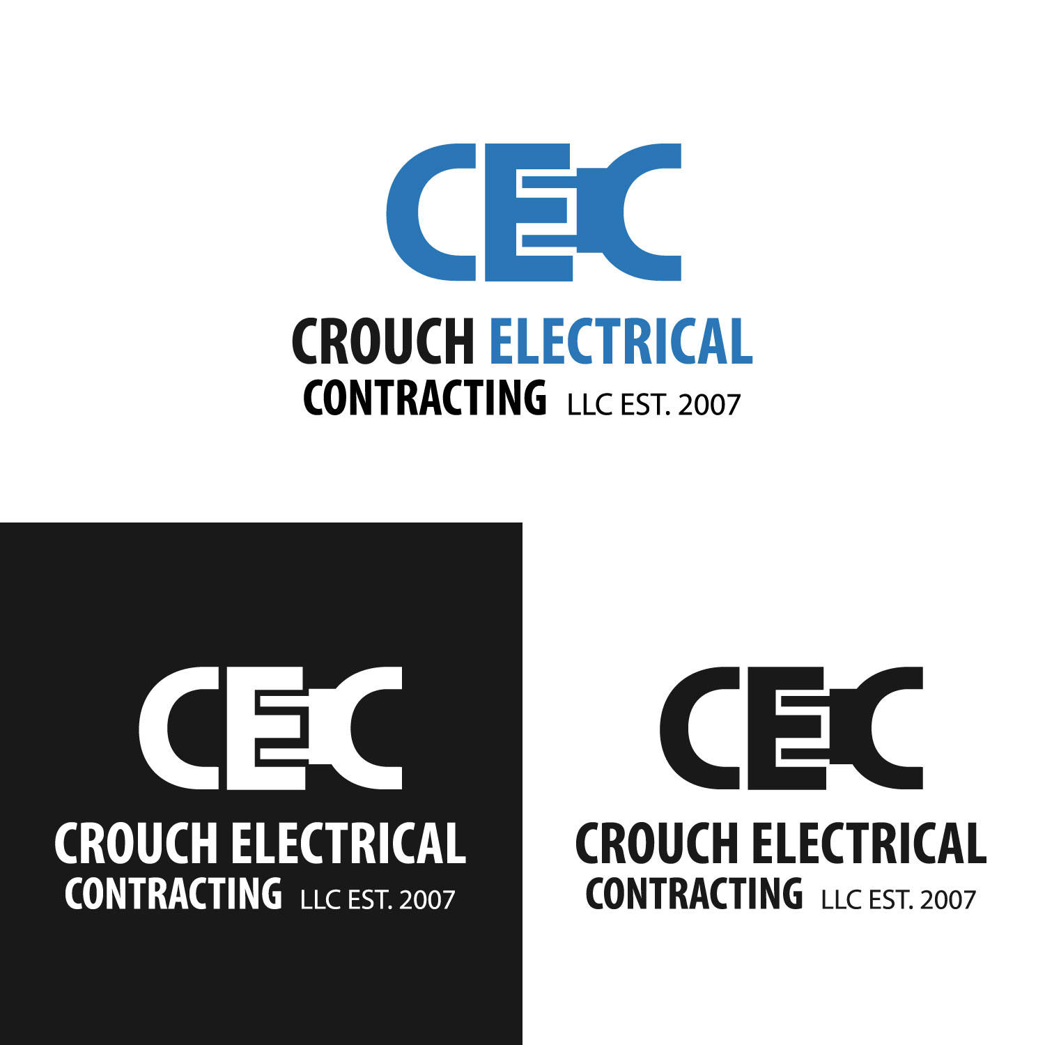 Logo Design by uk for Crouch Electrical Contracting, LLC | Design #13278542