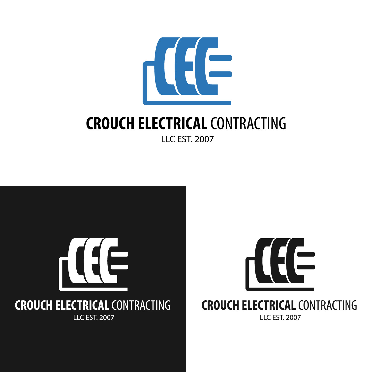 Logo Design by uk for Crouch Electrical Contracting, LLC | Design #13278546