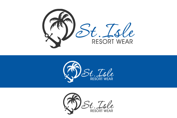 Logo Design by abstraxt for St. Isle Resort Wear | Design #13375680