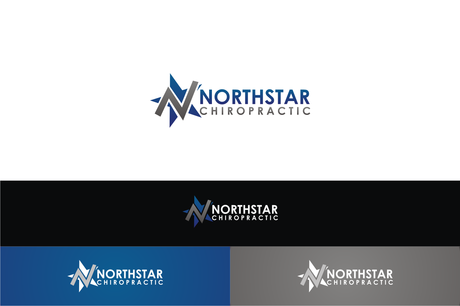Logo Design by T I K H E - L M W for Northstar Chiropractic | Design #13278890