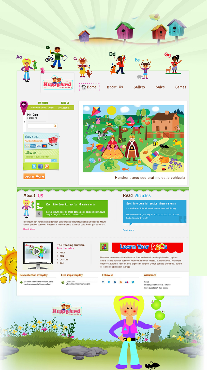 Wordpress Design by webxvision for non | Design #2489710