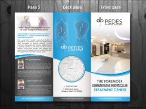 Vascular Secialist needs a  tri-fold brochure | Brochure Design by innovative earth