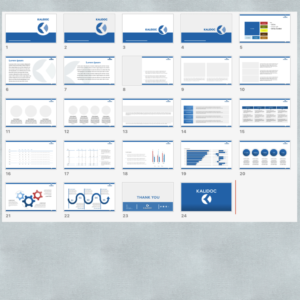 nouvelle société de service dans le domaine de la construction cherche à faire la Création d'un PPT  | Diseño de PowerPoint por StonyDog Design