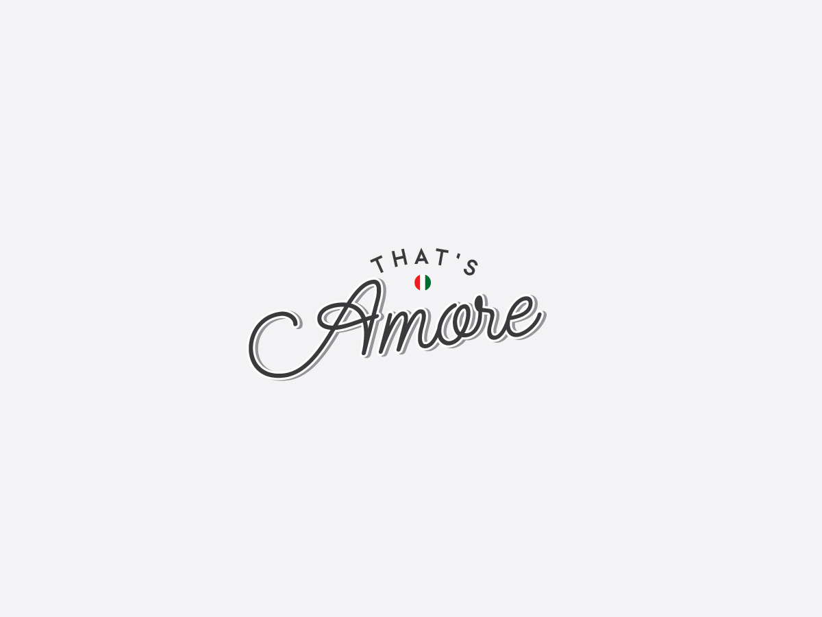 Diseño de Logo por mldtrvs para That's amore | Diseño #13288365