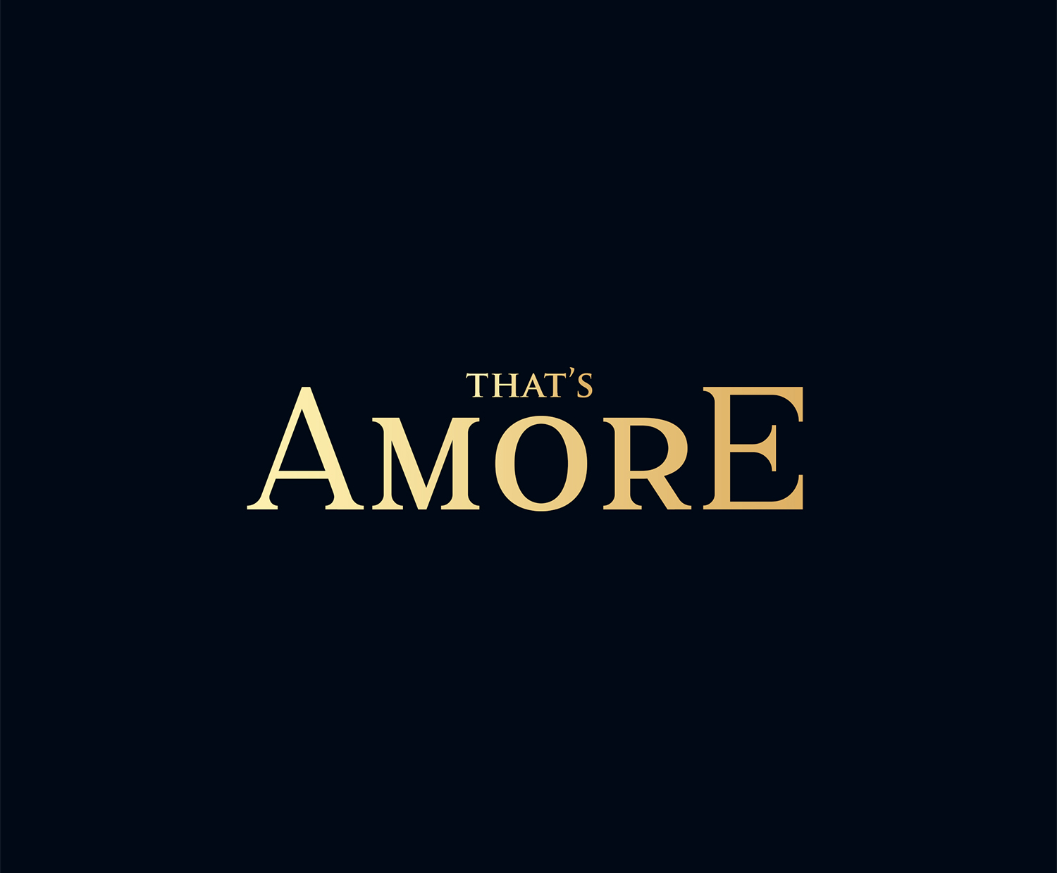 Logo Design by mrmrnjr for That's amore | Design #13296245