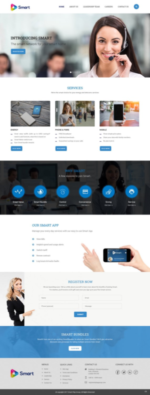 Web Design by pb for this project | Design: #13301902