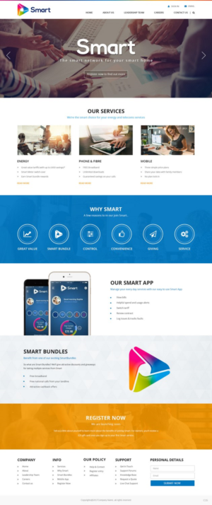 Web Design by pb for this project | Design: #13301919