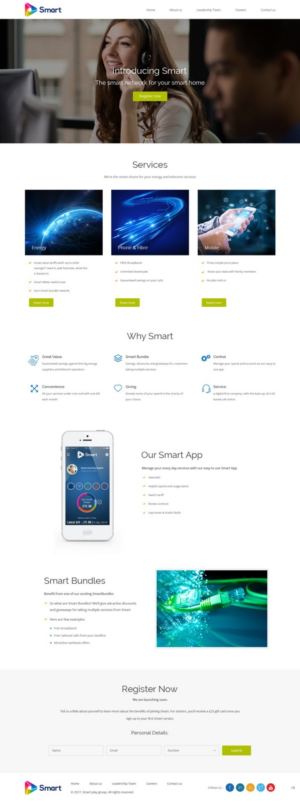 Web Design by pb for this project | Design: #13308623
