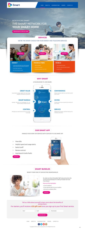 Web Design by pb for this project | Design: #13308624