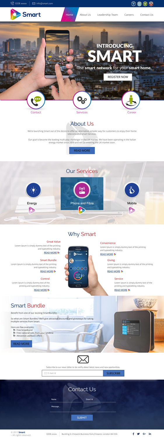 Web Design by rightway for this project | Design #13298426
