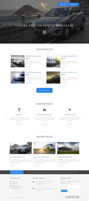 Wordpress Design by pb for WizWyz Technologies | Design: #13301737