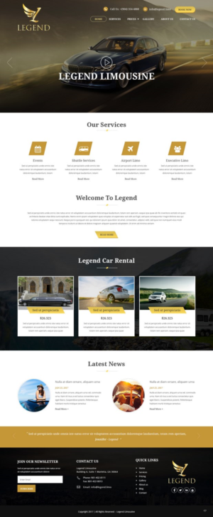 Wordpress Design by pb for WizWyz Technologies | Design: #13301749