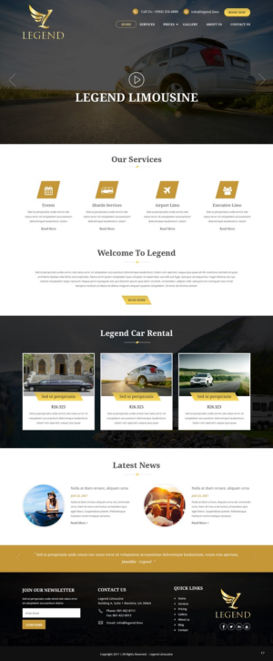 Wordpress Design by pb for WizWyz Technologies | Design: #13301752