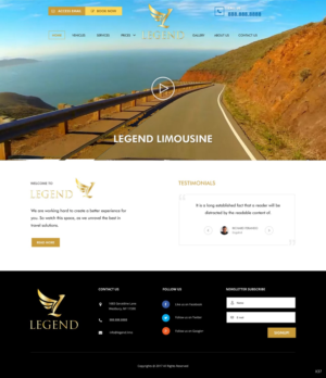 Wordpress Design by pb for WizWyz Technologies | Design: #13301761