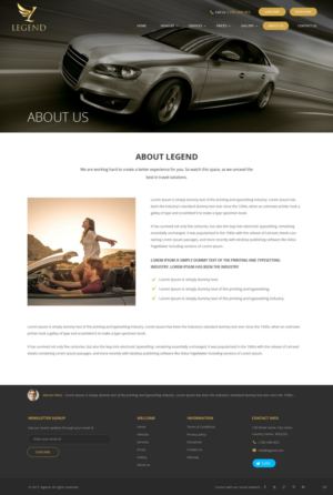 Wordpress Design by pb for WizWyz Technologies | Design: #13628016