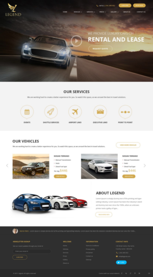 Wordpress Design by pb for WizWyz Technologies | Design: #13628018