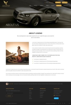 Wordpress Design by pb for WizWyz Technologies | Design: #13659202