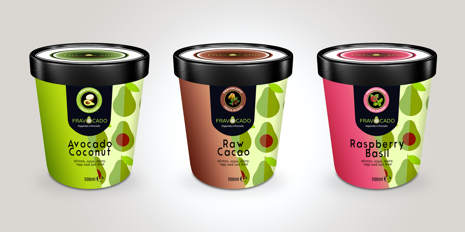 Packaging Design by tarokun for Fravocado  | Design #13394056