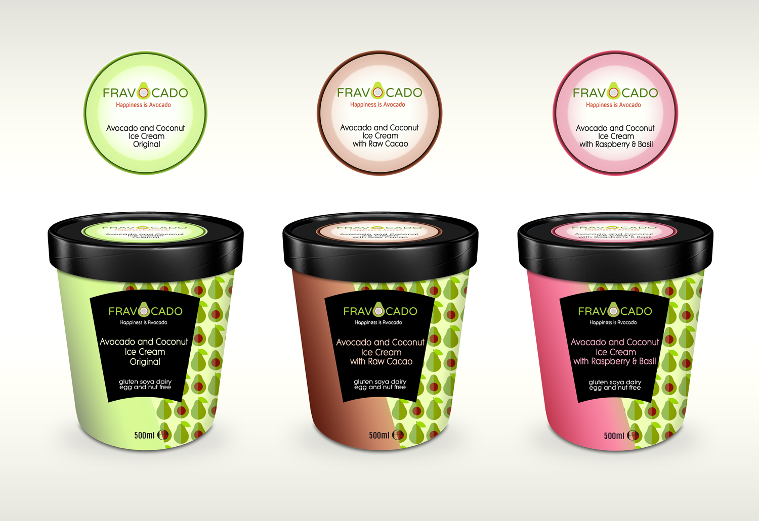 Packaging Design by tarokun for Fravocado  | Design: #13481871
