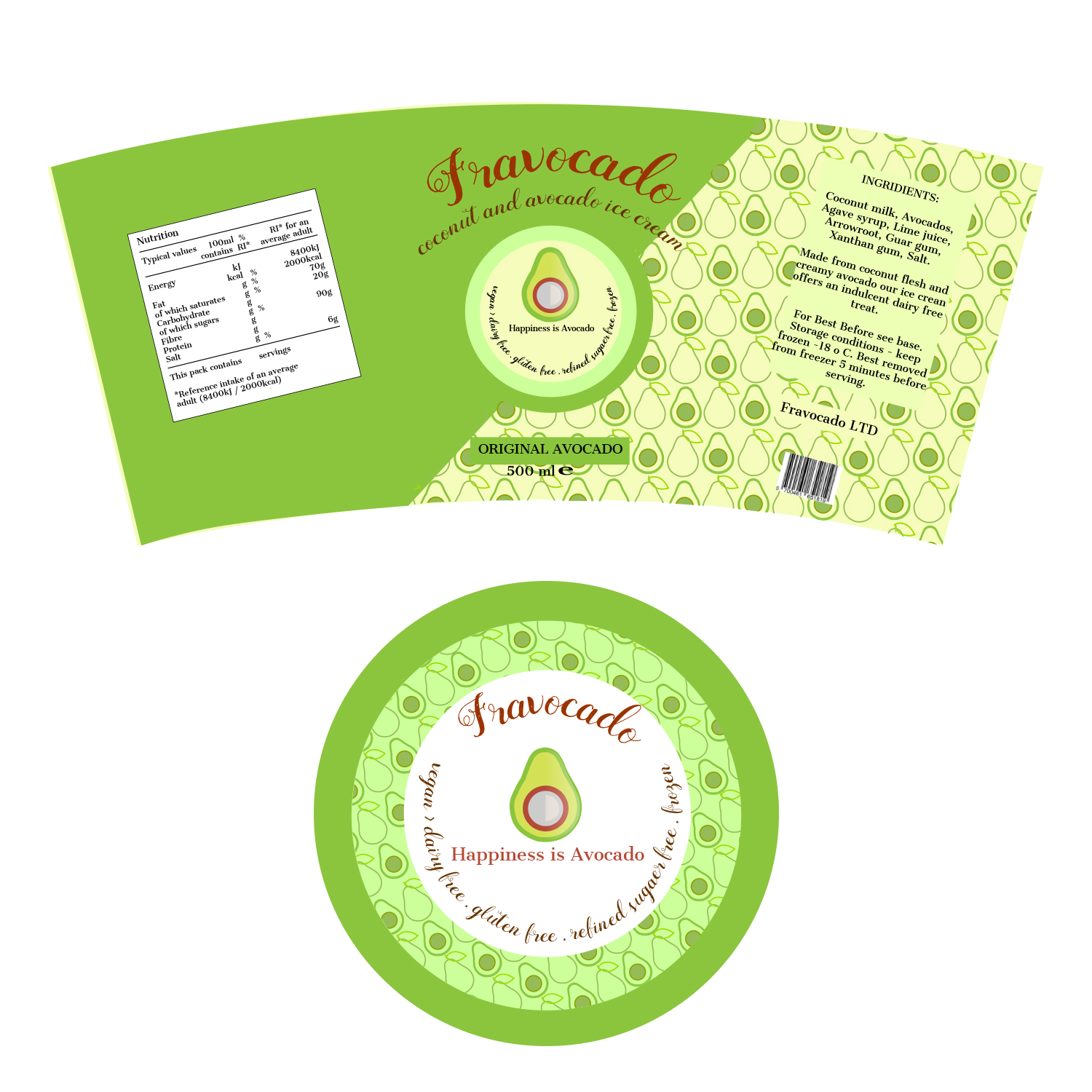 Packaging Design by Avokando Art for Fravocado  | Design #13393562