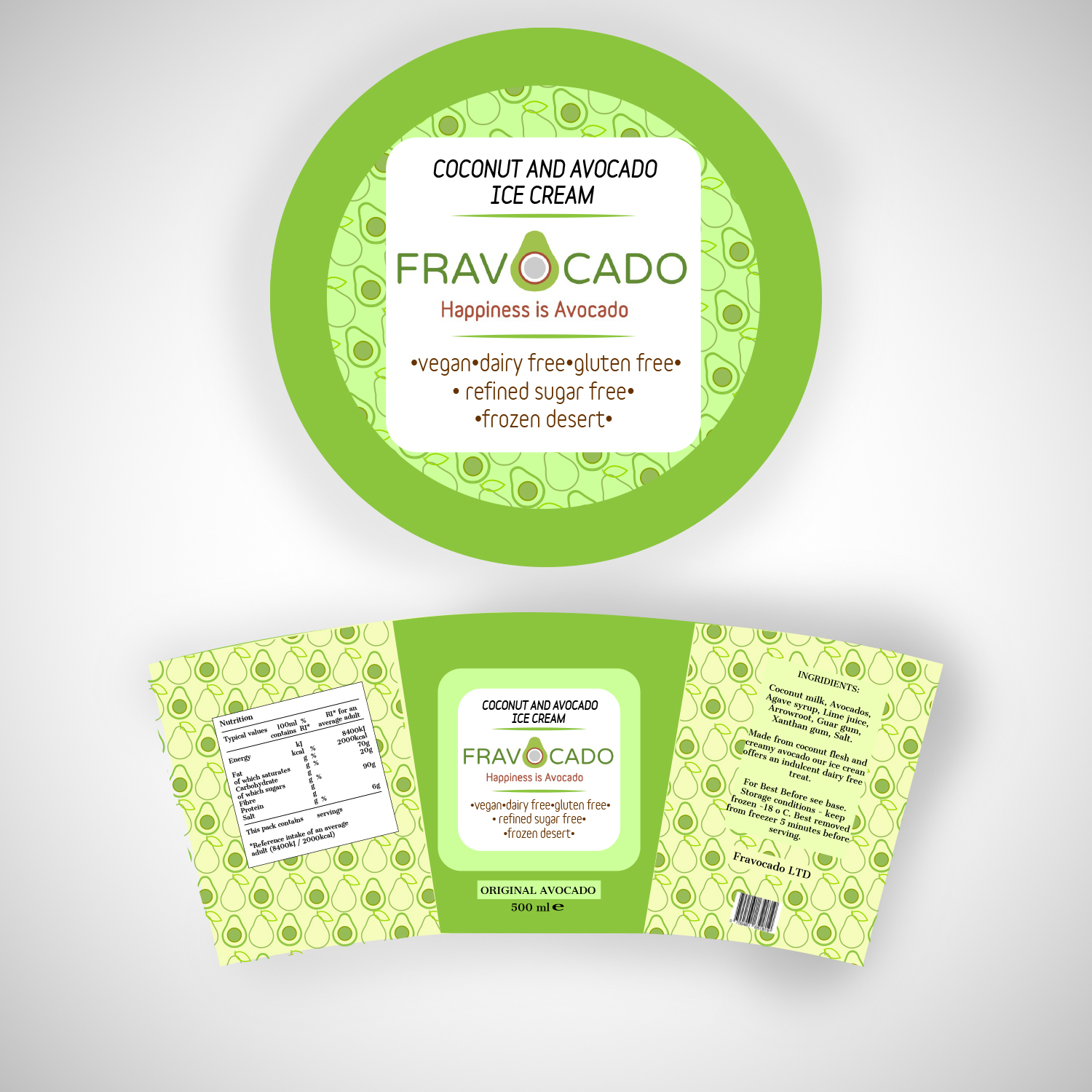 Packaging Design by Avokando Art for Fravocado  | Design #13417547