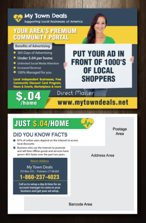 Diseño de Postal por meet007 para American Mail Profits | Diseño: #13320187