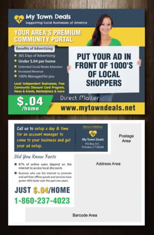advertising postcard