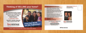 Postcard Design by Venus L. Penaflor for Kubenka Real Estate Solutions, LLC | Design: #13290430
