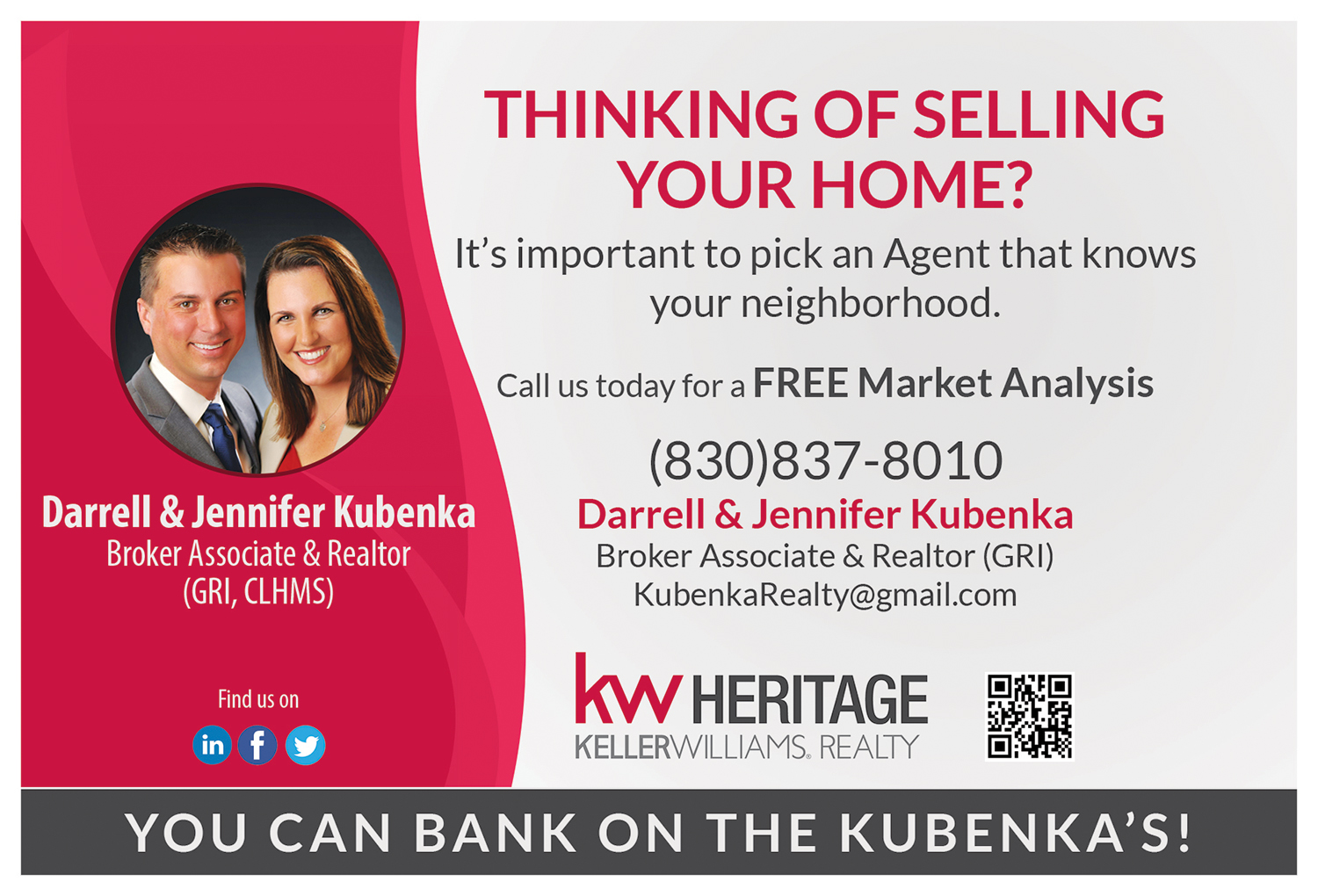 Diseño de Postal por VEGA-Designs para Kubenka Real Estate Solutions, LLC | Diseño #13301208