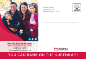 Postcard Design by VEGA-Designs for Kubenka Real Estate Solutions, LLC | Design: #13338642