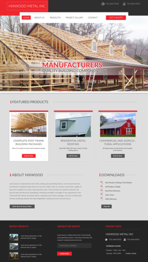 Wordpress Design by webxvision