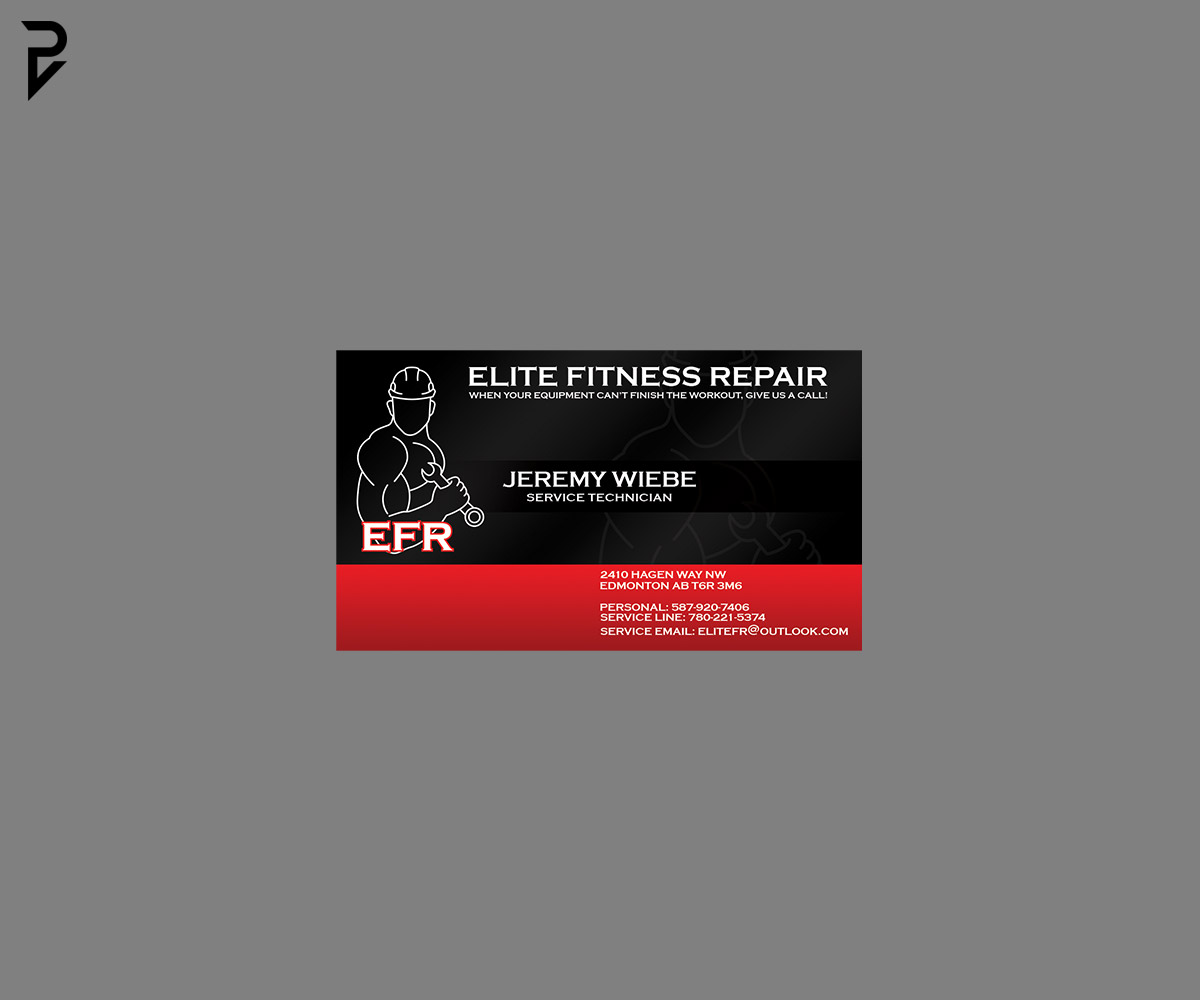 Design de Carte de Visite par poisonvectors pour Elite Fitness Repair | Design #13301998