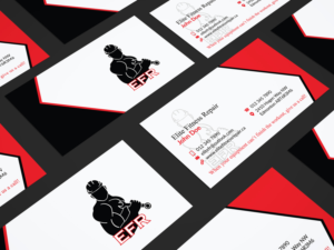 Business Card Design by JK18 for Elite Fitness Repair | Design: #13306832