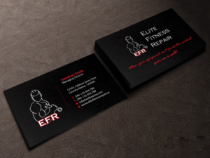 Visitenkarten-Design von Creations Box 2015 für Elite Fitness Repair | Design: #13314435